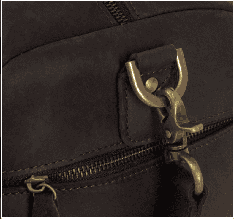 LEATHER DUFFEL BAG (BAG10)