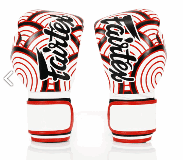 Fairtex Muay Thai Boxing Gloves Japanese Art Design (BGV14WR)