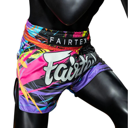 FAIRTEX MUAY THAI SHORTS - BS1934 WORLD MUSIC