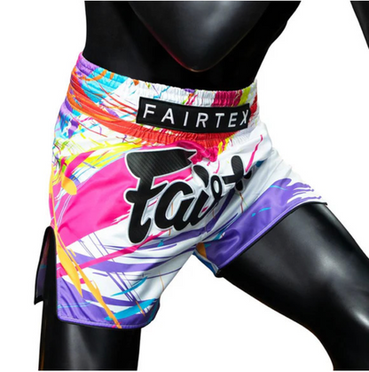 FAIRTEX MUAY THAI SHORTS - BS1933 WORLD MUSIC