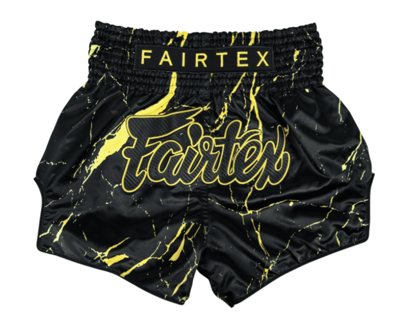 fairtex black marble muay thai shorts - 0