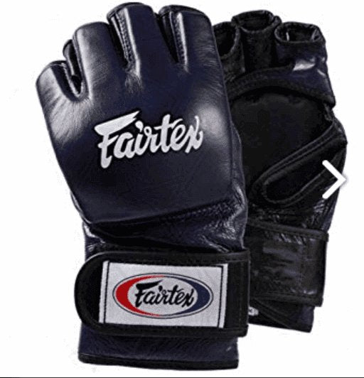 FAIRTEX - OPEN PALM/THUMB LOOP MMA GLOVES (FGV12)