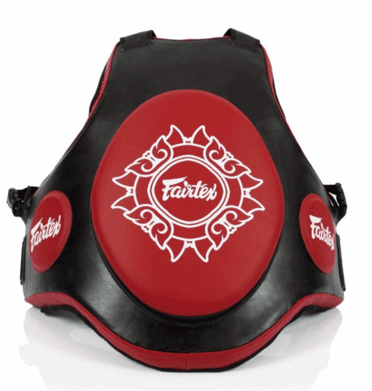 FAIRTEX TV2 TRAINER'S VEST YELLOW/RED